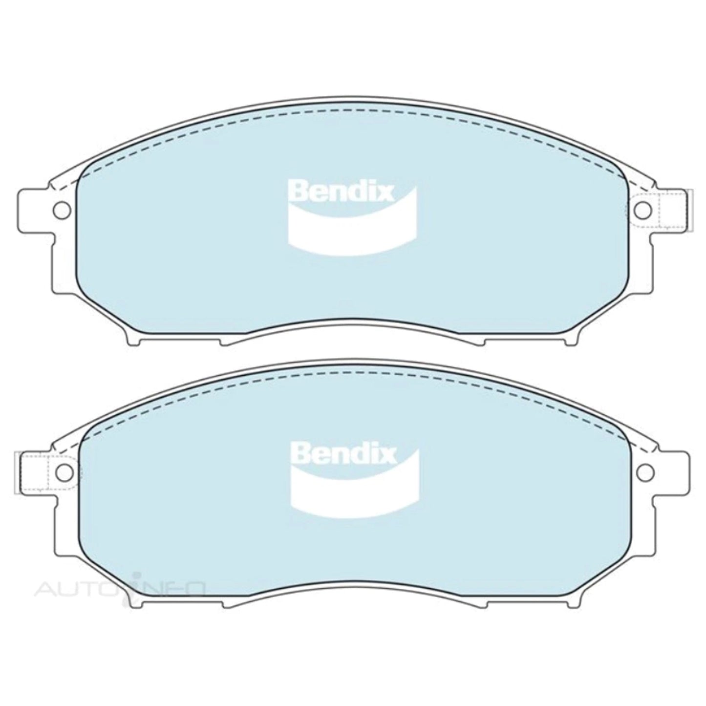 4WD Front Disc Brake Pad Set for Nissan Pathfinder R51 (2011 - 2013)
