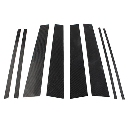 Exterior Door Window B Pillar Post Cover Trim for Toyota Land Cruiser (10-18)