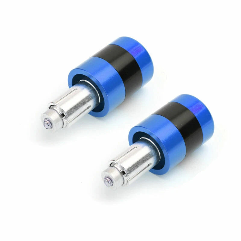22mm Aluminum Blue Motorcycle Handlebar Weights for F2