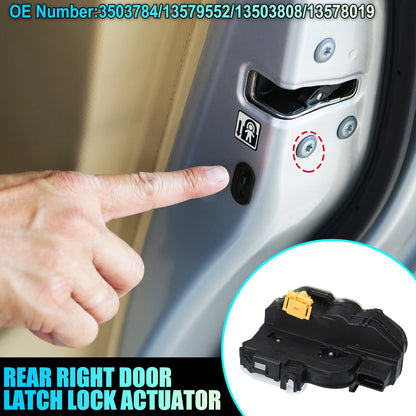 Rear Right Door Latch Lock Actuator for Chevy Cruze (2011-2014)