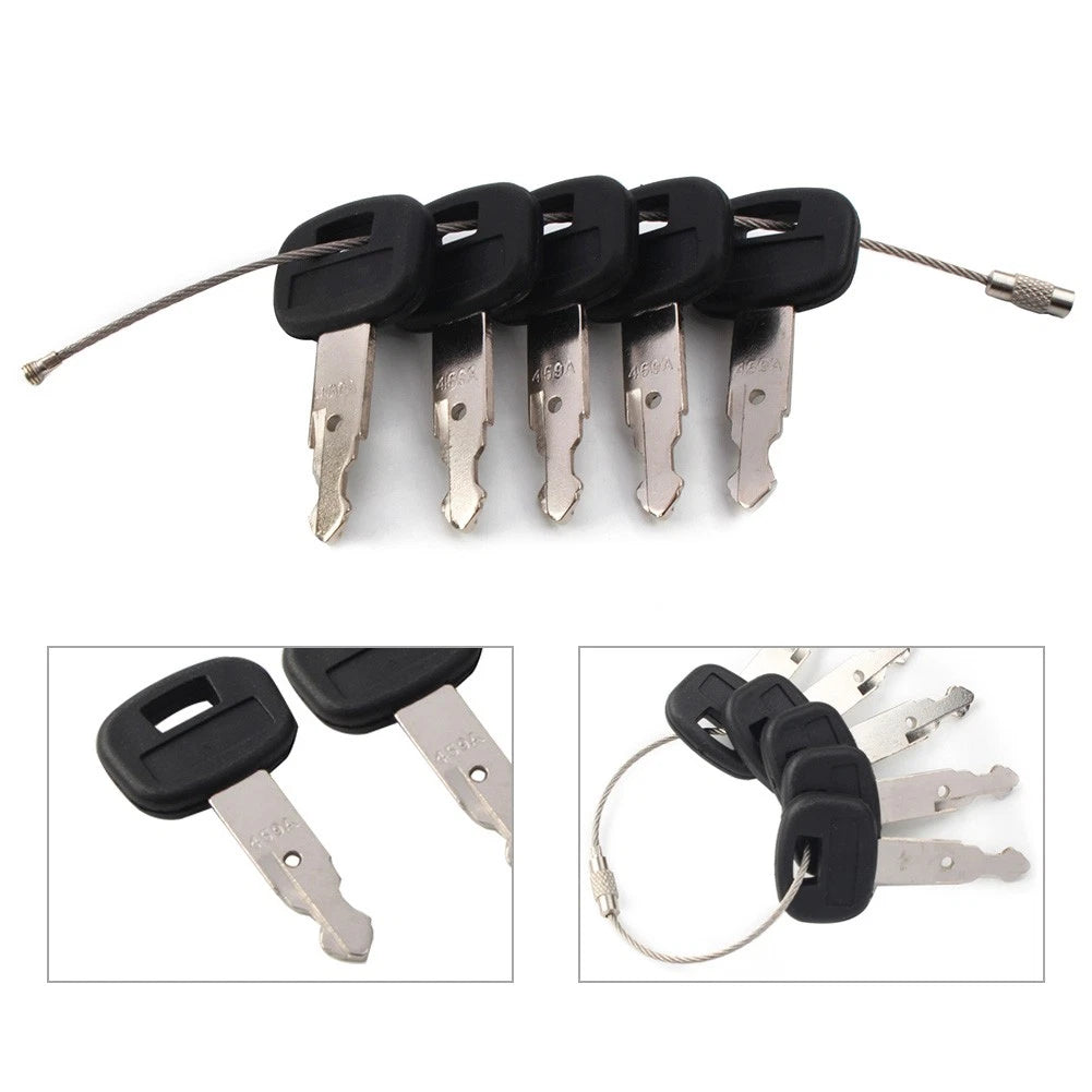 10 x Ignition Keys for Kubota Mini Excavator (No Year Specified)
