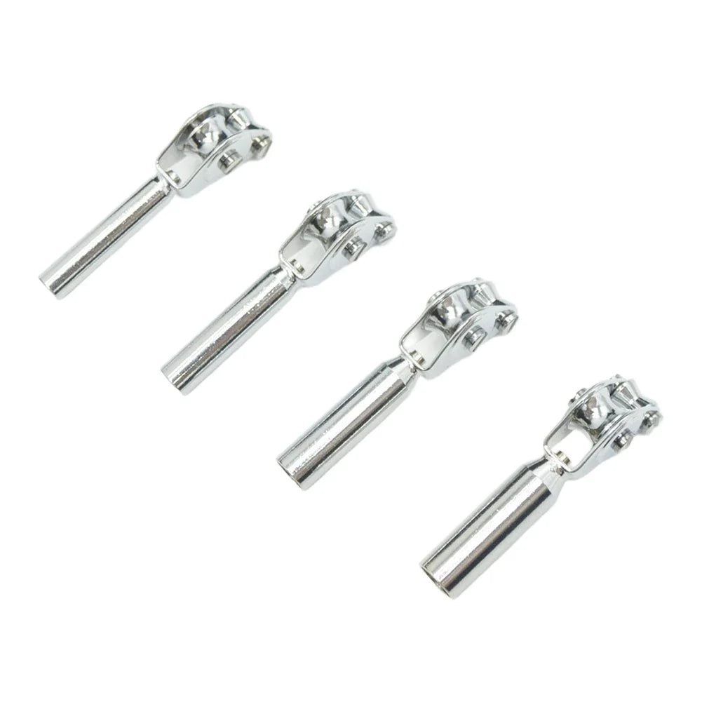 Boat Fishing Rod Guides Stainless Steel Roller for Saltwater Trolling Anglers