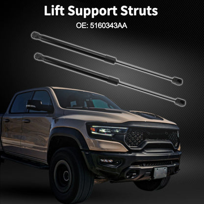 Front Hood Lift Supports Struts for Dodge Ram 1500