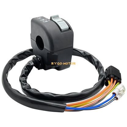 Left Bar Switch Start Kill Stop Headlight for Suzuki King Quad 500 LT-A500