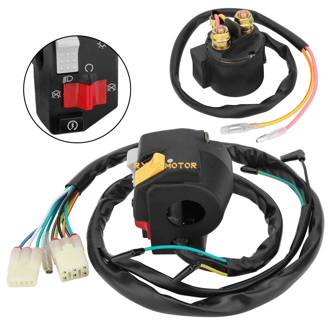 Handlebar & Starter Relay Switch for Honda TRX400X (2008–2014)