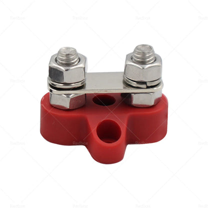 1x 150A Bus Bar M8-M8 2 Post Terminal Block Positive Distribution for Car
