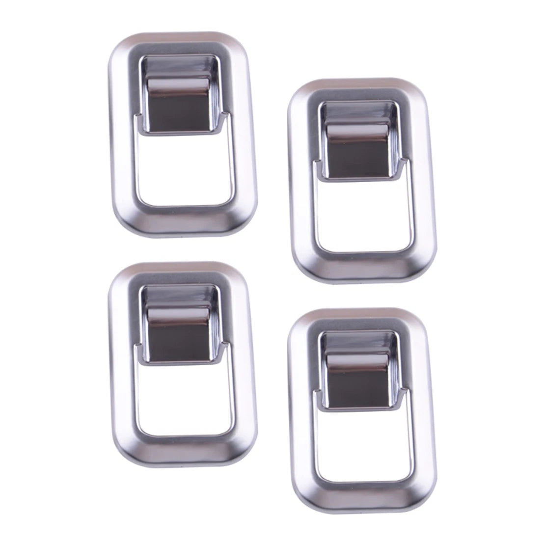 Silver Interior Door Window Switch Cover Trim for Mercedes Benz A B C E GLE