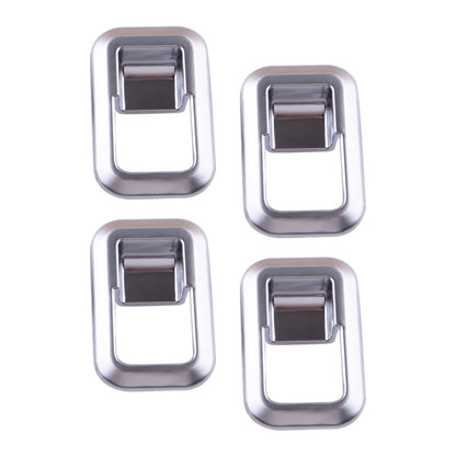 Silver Interior Door Window Switch Cover Trim for Mercedes Benz A B C E GLE