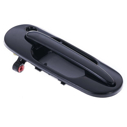 Front Left Outer Door Handle Smooth Black for Honda CR-V (1997–2001)