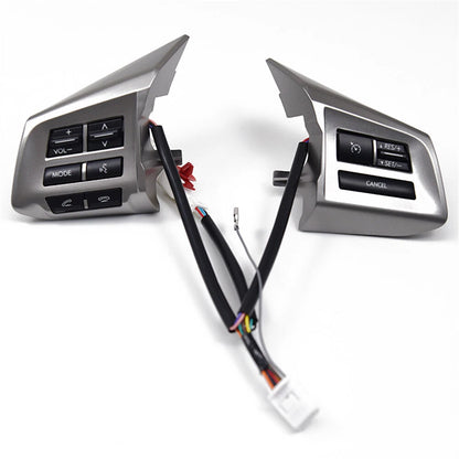 Steering Wheel Switch Silver/Black for Subaru Legacy (2012-2014)