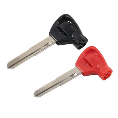 2 x Left Ignition Key Blank Shell Case for Yamaha Motorbike Scooter