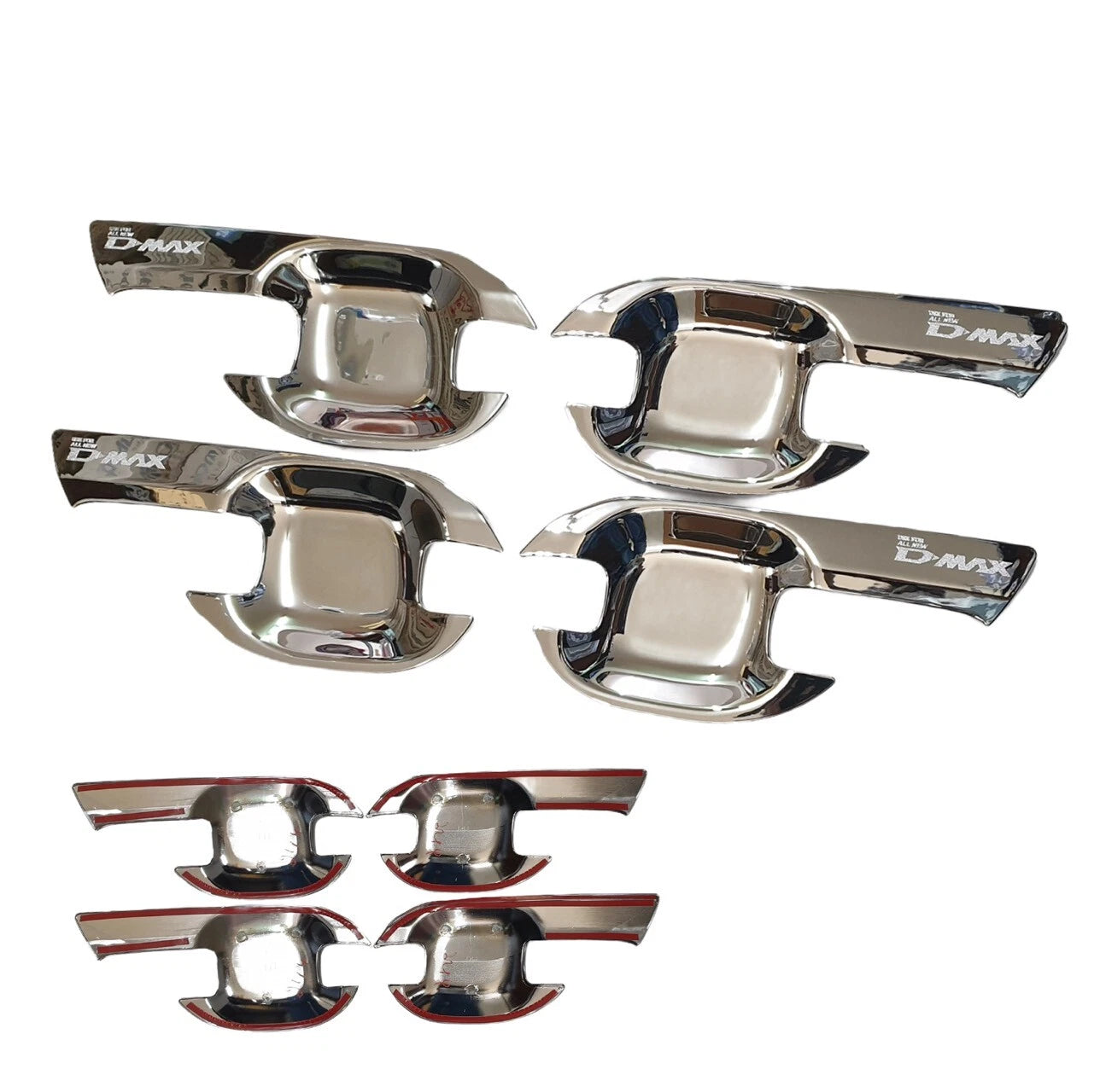 Chrome Door Handle Insert Bowl Cover Trim for Isuzu D-Max RG01 (2020-2022)
