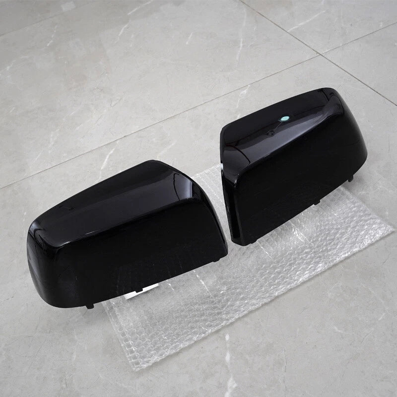 Glossy Black Side Wing Mirror Cover for 2015-2021 GMC Canyon & Colorado