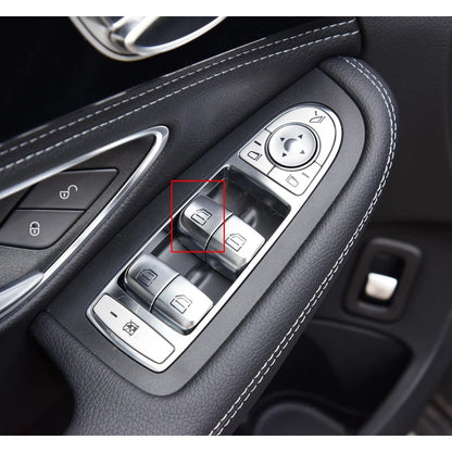 Front Left Window Master Switch Knob Cover for Mercedes C W205 (2015-2023)