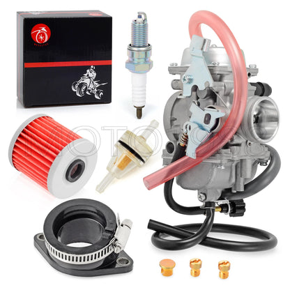 Carburetor & Intake Manifold for Kawasaki KLF300-B Bayou 300 2x4 (1996–2004)