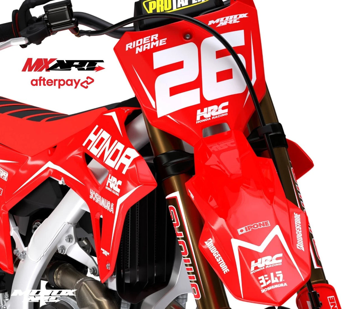 Shogun Style Sticker Kit for Honda CRF250R (2022-2023)