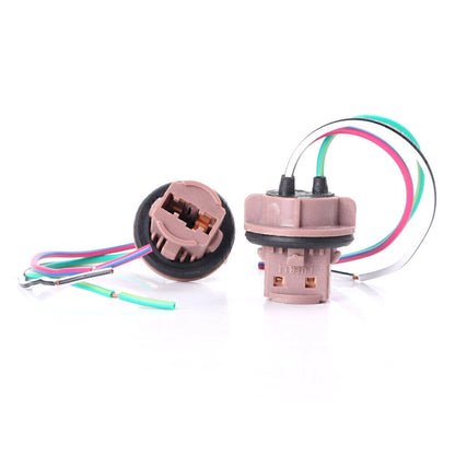 7441 7443 7444 T20 LED Bulb Brake Signal Light Wiring Harness for Car