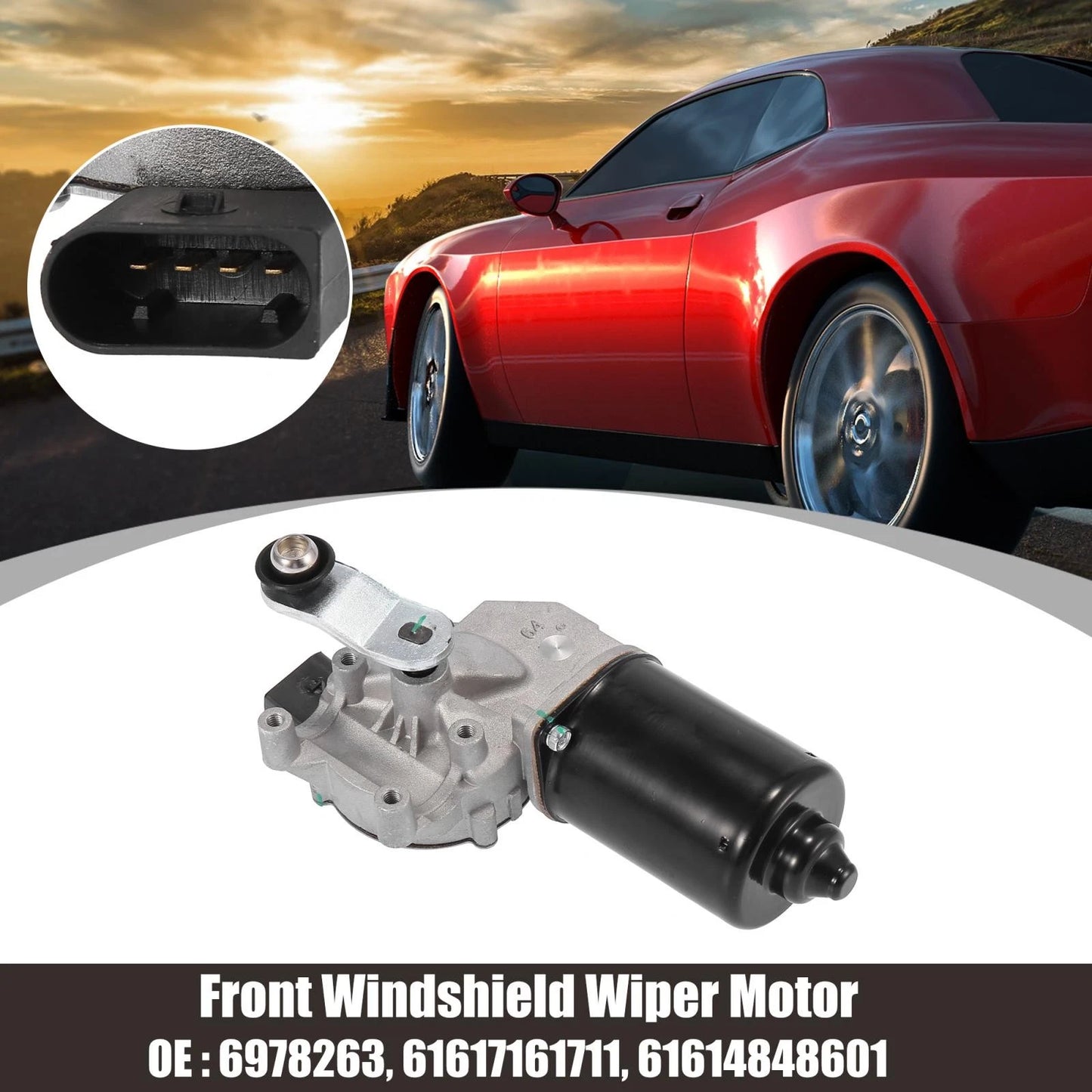 Front Windshield Wiper Motor for BMW 330i (2006)
