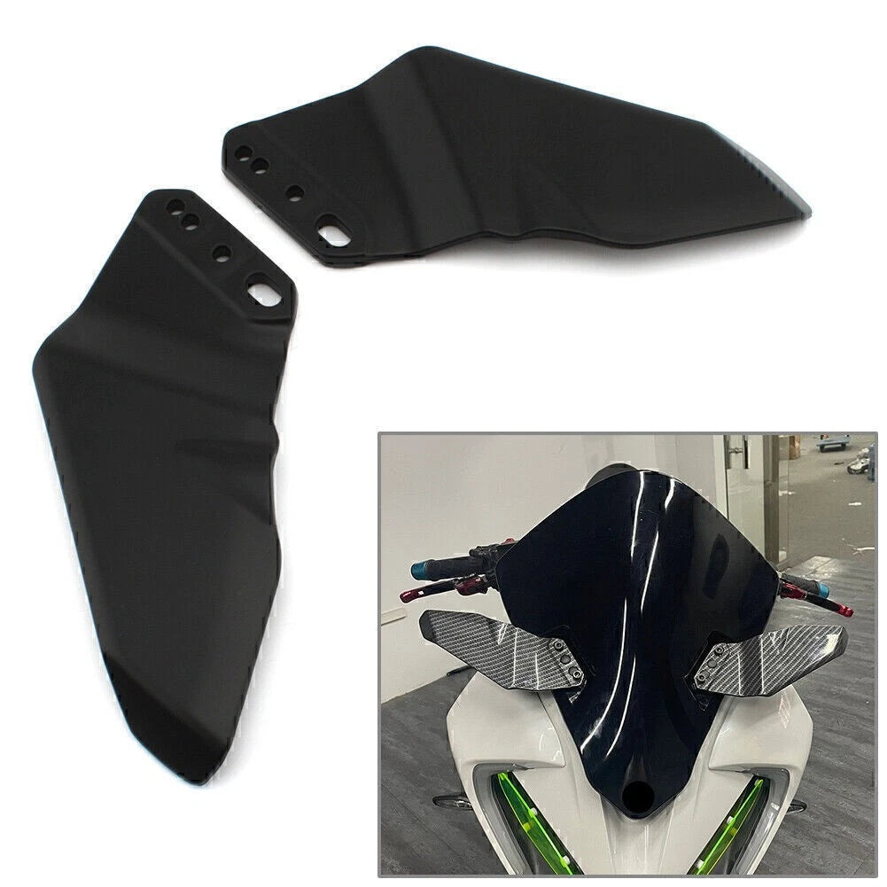 Matte Black Wing Spoiler Kit for Honda Fit, Kawasaki Fit, Suzuki