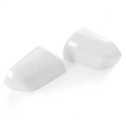 White Side Wing Mirror Cover Cap for 2015-2020 Ford F150 F-150 (2015-2020)