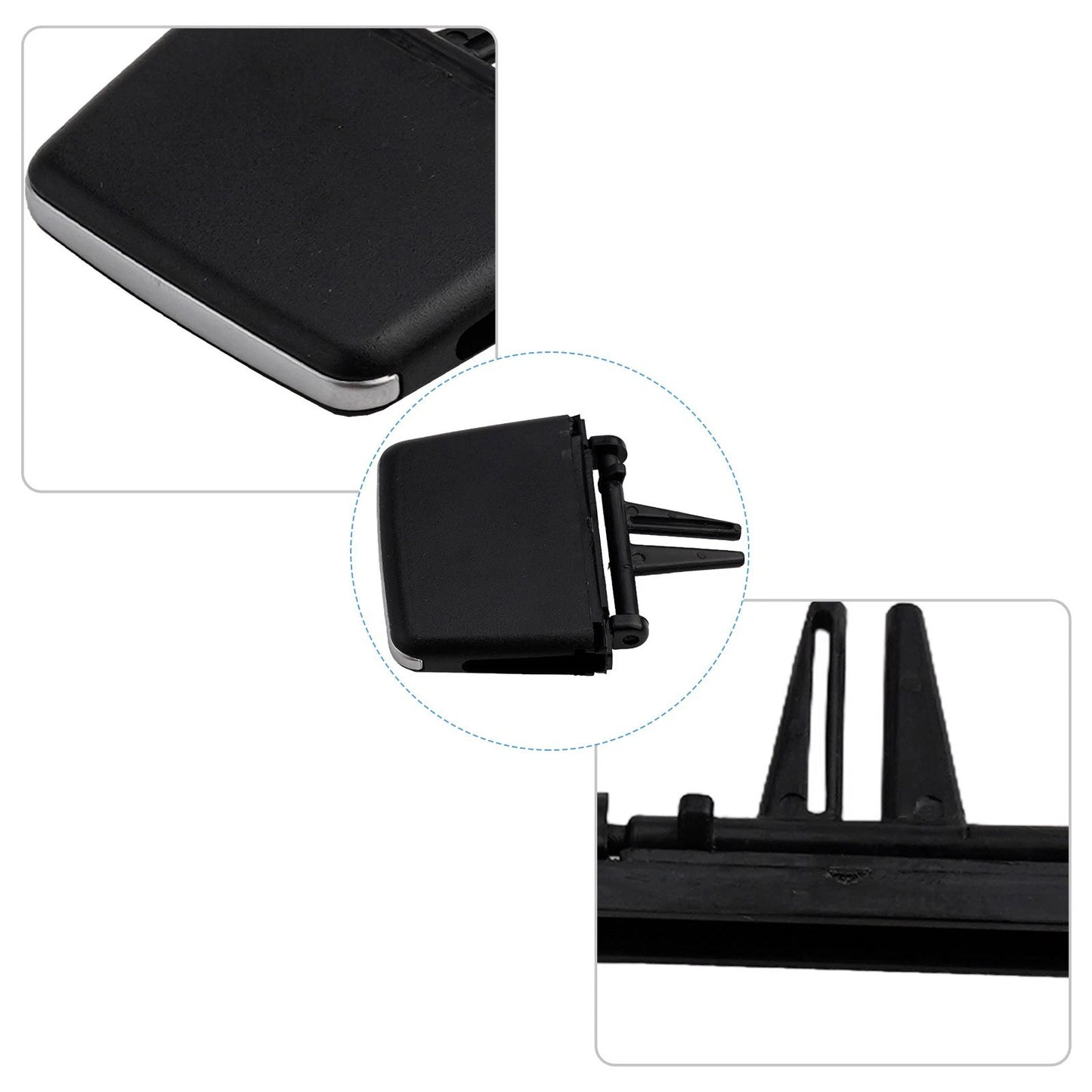 2 x Front AC Air Vent Outlet Tab Clips for BMW 3 Series (2005–2013)