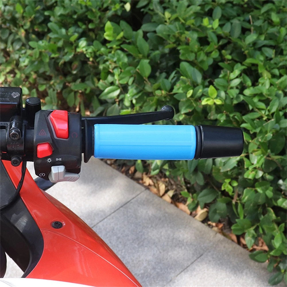 12V Silicone Heating Hand Grip Cover for Car - Temperature Control