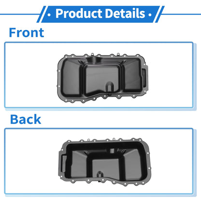 Engine Oil Pan for Chrysler Imperial V6 3.3L (1990-1991)