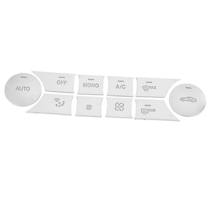 Set Center Air AC Button Cover for Mercedes Benz C GLK Class (2008-2015)