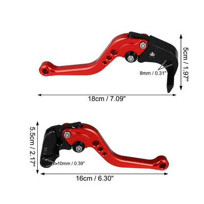 Pair Brake Clutch Levers Folding CNC for Suzuki GSXR 600 750