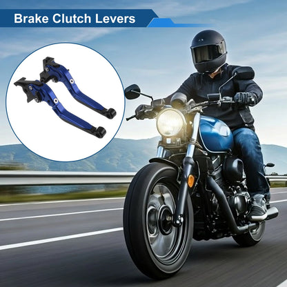 Adjustable Short Long Brake Clutch Levers for Kawasaki Vulcan S 650 (2015–2023)