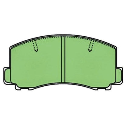 Front Disc Pad Set 1.4L-1.6L for Mitsubishi Colt RB RC RD RE (1982-1990)