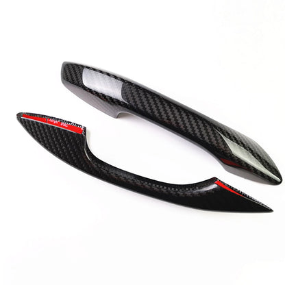 Door Handle Cover for Porsche 718 Boxster Cayman (2016-2020) Carbon Fiber