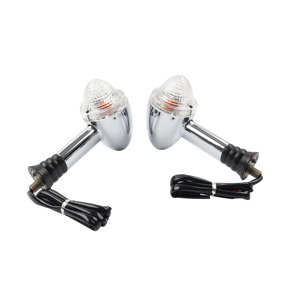 White Front/Rear Turn Signal for Triumph Speedmaster 865 900 EFI Scrambler