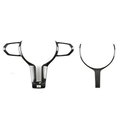 Carbon Fiber Steering Wheel Trim Frame for BMW M-Sport F30 F32 F10 F15 F16