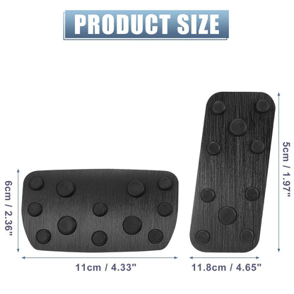 Gas Brake Pedal Cover Pads for Subaru Impreza, Forester (2008-2023)