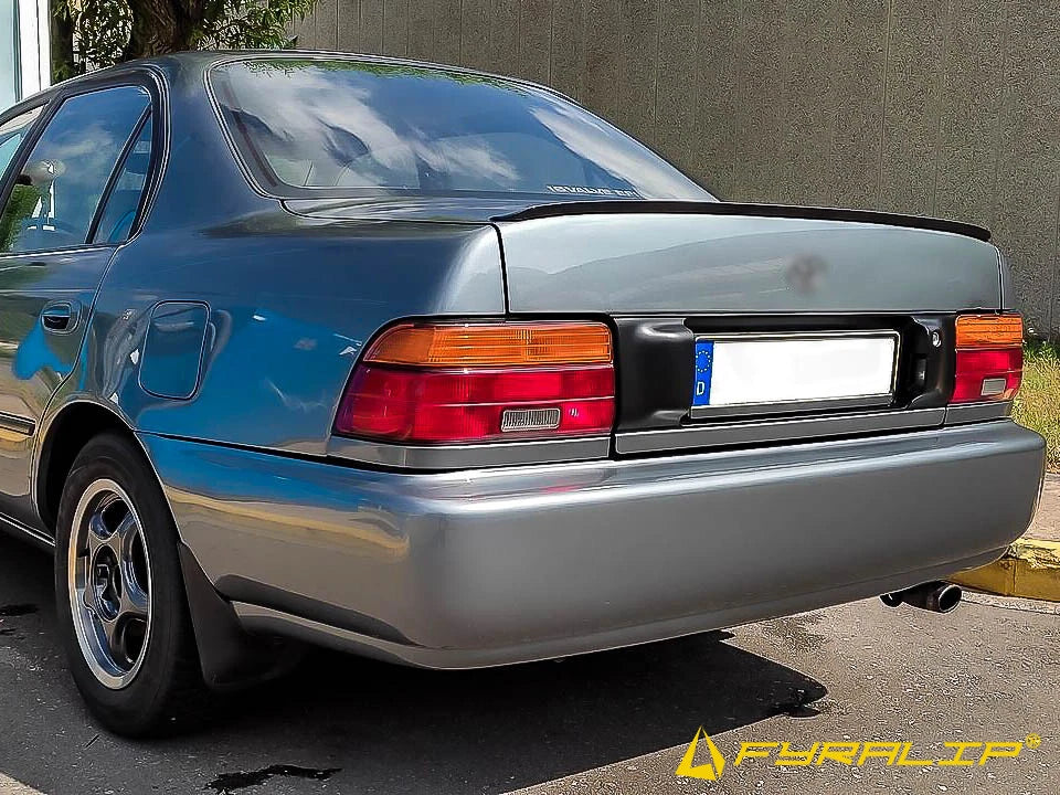 3E5 Red Boot Lip Spoiler for Toyota Corolla E100 (1992-1997)