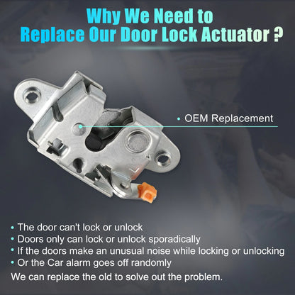 Rear Liftgate Door Lock Actuator  for Toyota Tacoma (2005-2006)