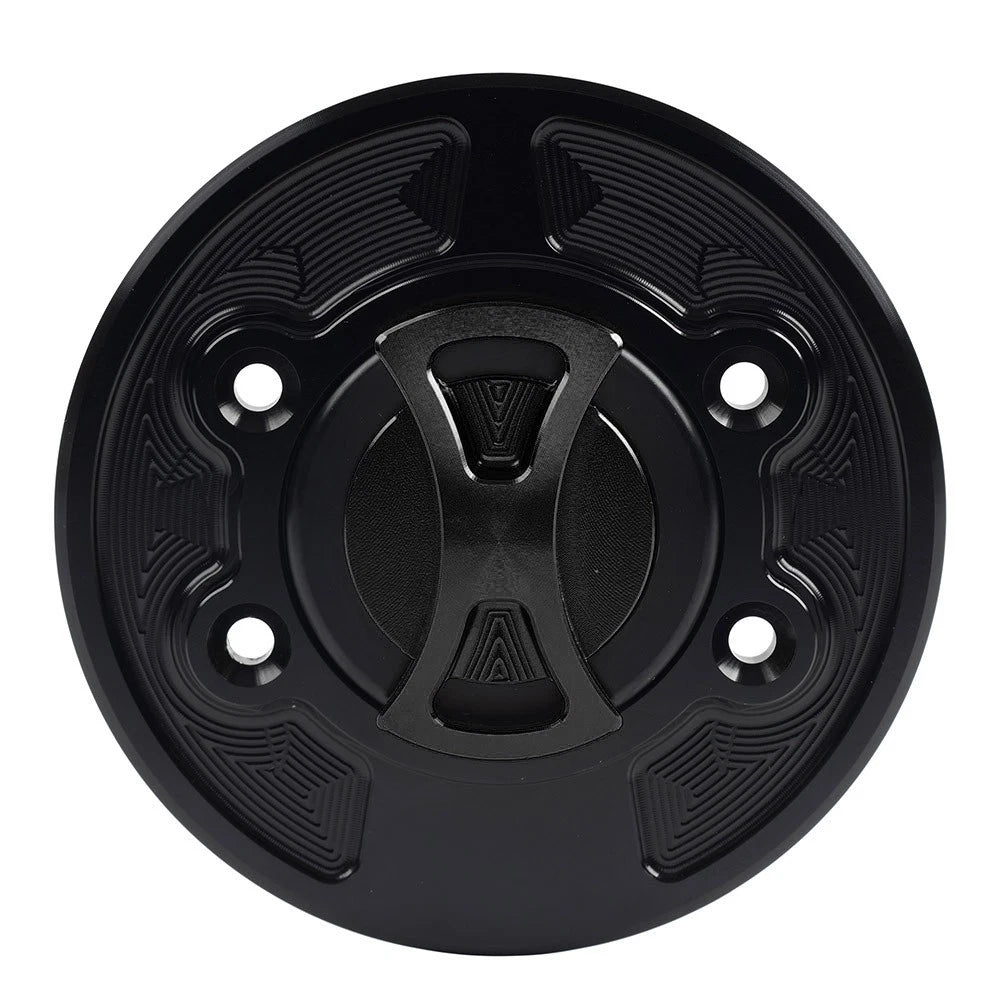 Black Fuel Gas Tank Cap Cover for BMW S1000RR, S1000R, HP2 SPORT (2010-2016)
