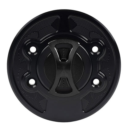 Black Fuel Gas Tank Cap Cover for BMW S1000RR, S1000R, HP2 SPORT (2010-2016)