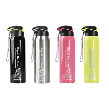 Insulated Stainless Steel Thermos Water Bottle for Mountain Bicycle Riding