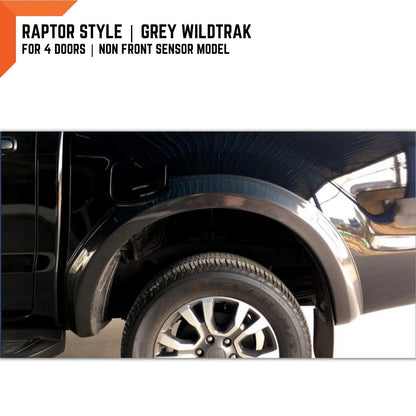 Raptor Grey Wildtrak Fender Flares for Ford Ranger PX3 (2018-2021)