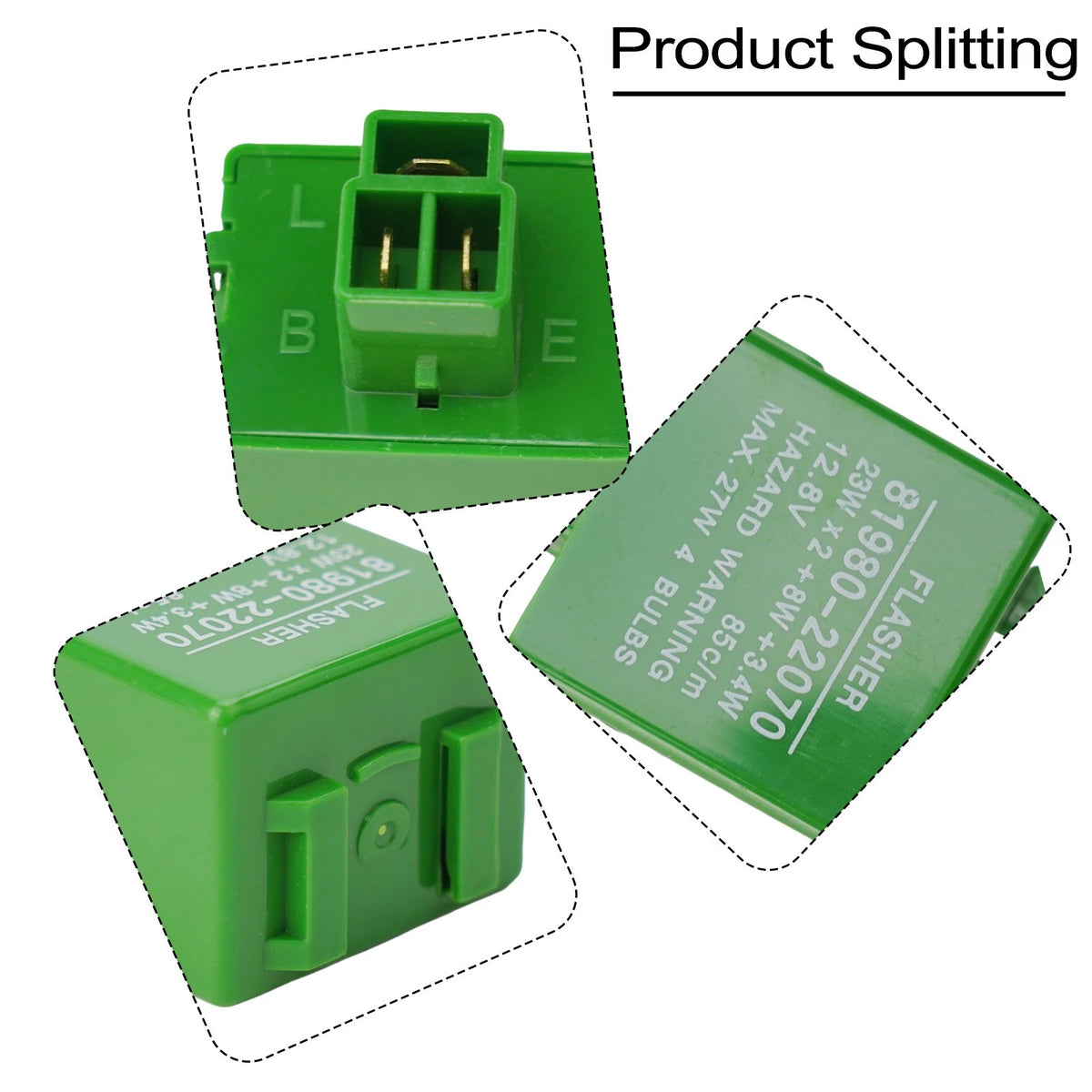 Turn Signal Flasher Relay for Toyota Pickup 4Runner Corolla (1983–1988)