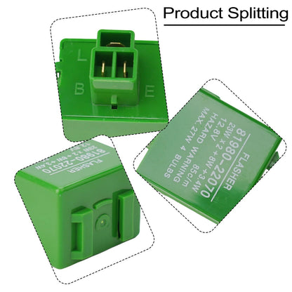Turn Signal Flasher Relay for Toyota Pickup 4Runner Corolla (1983–1988)
