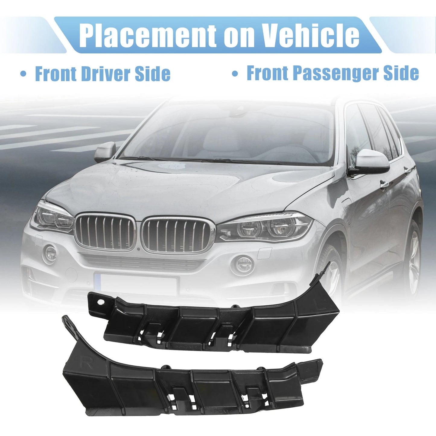 Front Bumper Mounting Support Brackets for BMW (2012-2019)