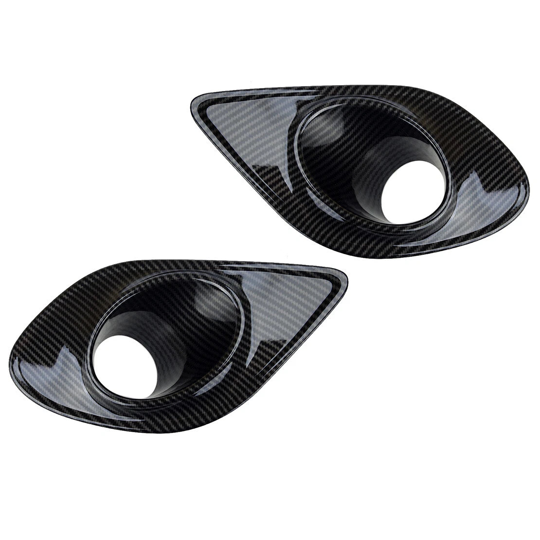 Front Bumper Fog Light Trim Covers for Dodge Charger (2015-2022)