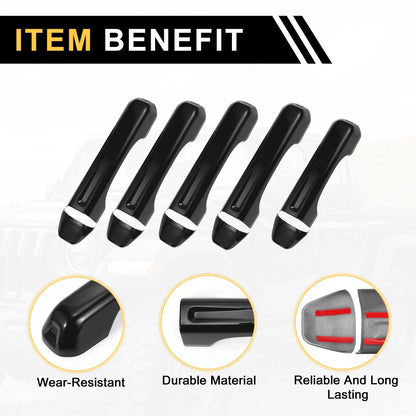 Door Tailgate Handle Cover for Jeep Gladiator JT (2020-2021)