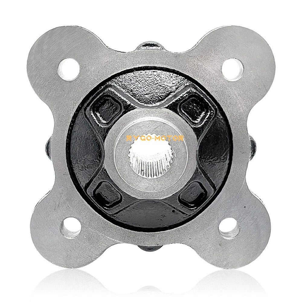 Hub & Disc Rotor & Studs for GEM eM1400 Polaris Brutus HD M1400 Pro-XD
