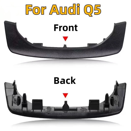 1PC Central Armrest Cover Trim Bezel Black for Audi Q5