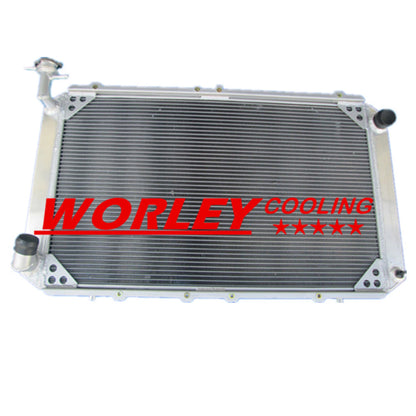 Aluminum Radiator & Fans for Nissan Patrol Y60 (1987-1997)
