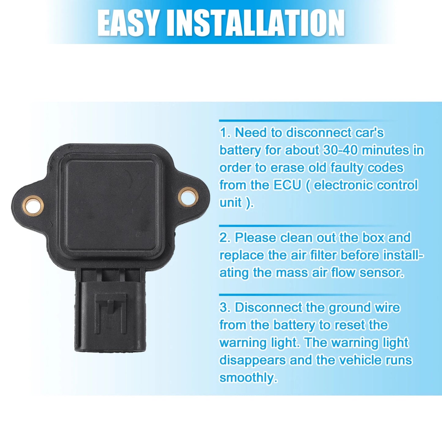 Car Mass Air Flow Sensor for Ford F-250 F-350 F-450 (2008-2010)